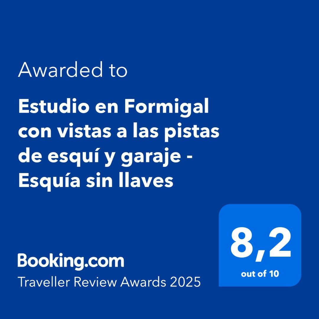 Estudio En Formigal Con Vistas A Las Pistas De Esqui Y Garaje - Esquia Sin Llaves Екстер'єр фото